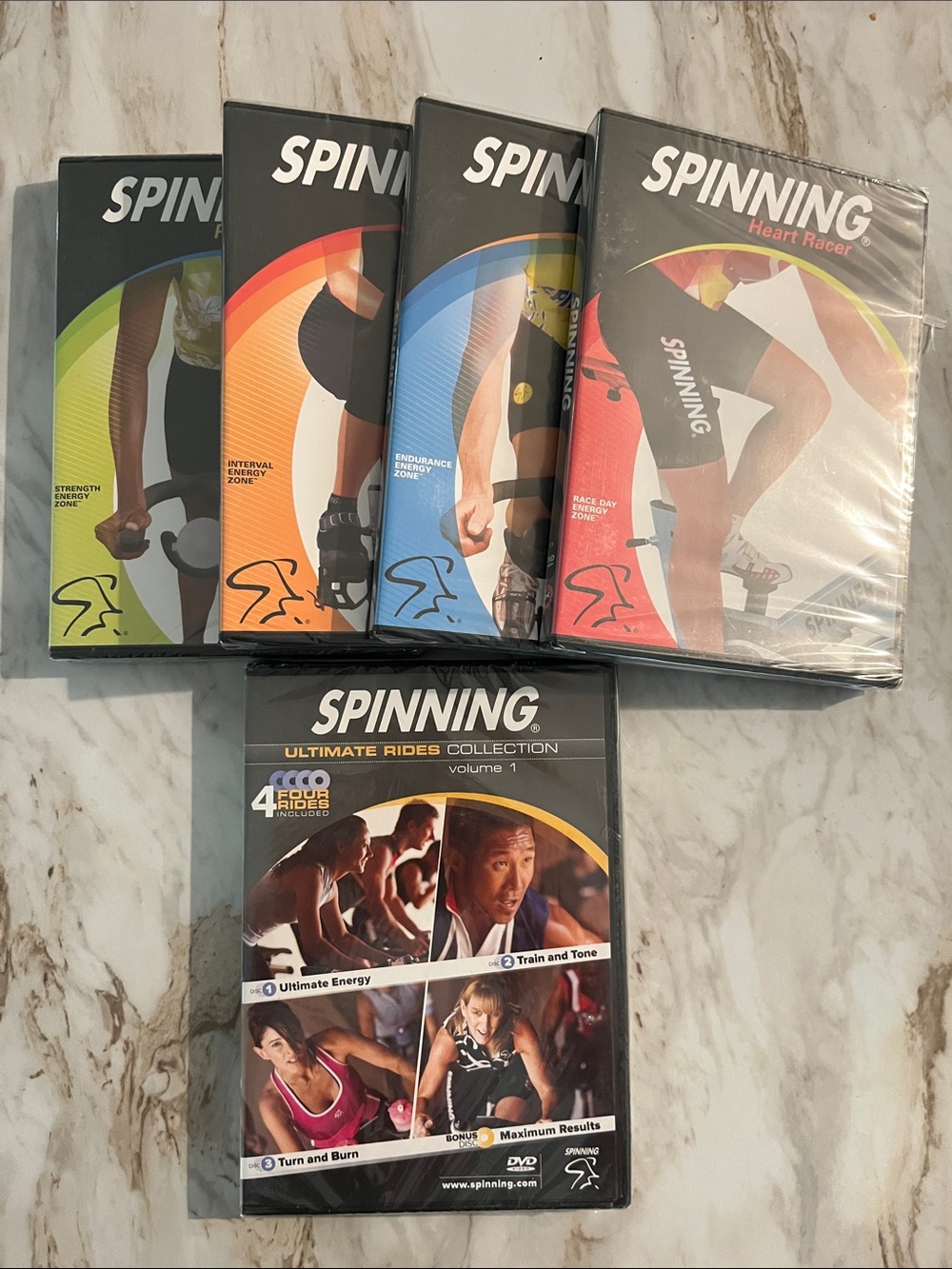 Mad Dogg Athletics Spinning Workout DVD’s